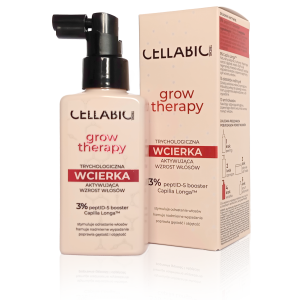 Trychologiczna wcierka aktywująca wzrost włosów 100ml Cellabic Tricho Grow Therapy